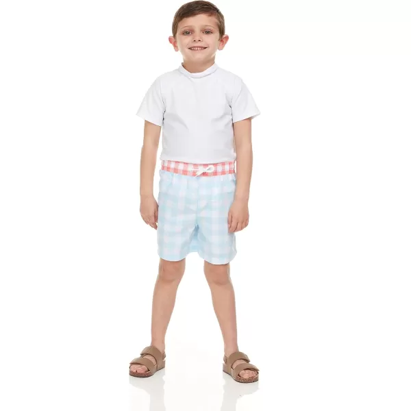 2 or 3-Pack Boys Swim Trunks, Kids Quick Dry Swimming Shorts with Liner - Solid/Printed Swimwear