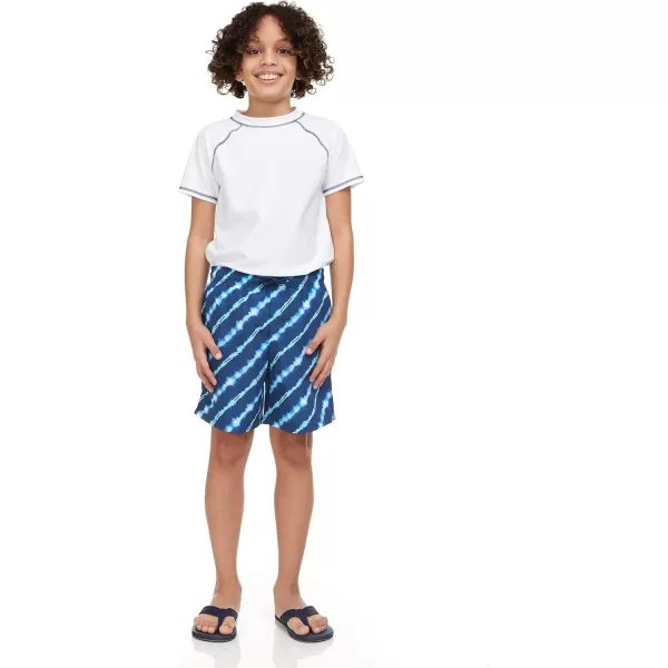 2 or 3-Pack Boys Swim Trunks, Kids Quick Dry Swimming Shorts with Liner - Solid/Printed Swimwear