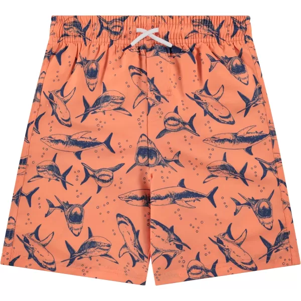 2 or 3-Pack Boys Swim Trunks, Kids Quick Dry Swimming Shorts with Liner - Solid/Printed Swimwear