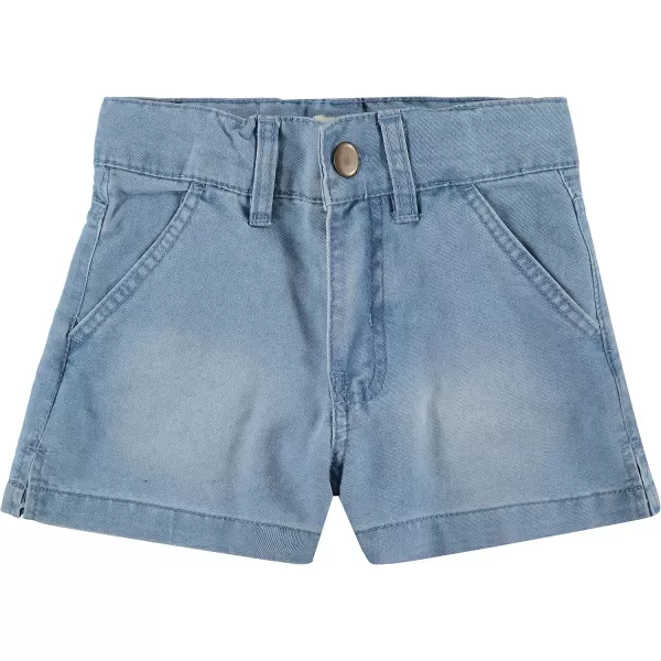 BTween 2-Pack Lightweight Denim Shorts for Girls | Cotton Blend | Sizes 4-16 - Perfect for Comfort, Style, and Summer Fun!