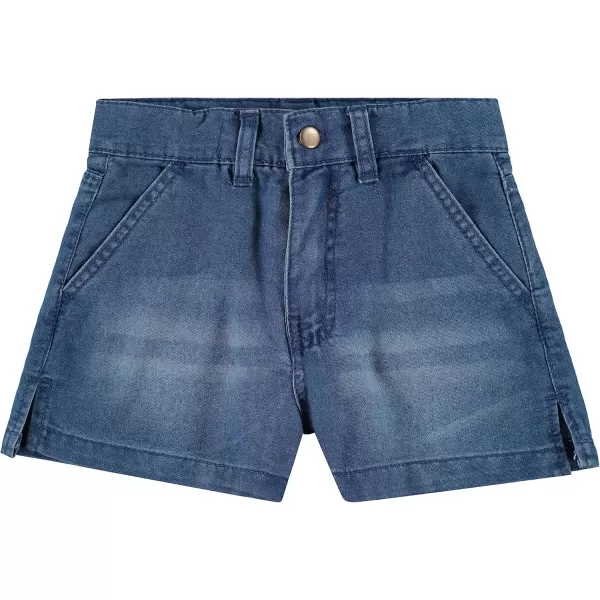 BTween 2-Pack Lightweight Denim Shorts for Girls | Cotton Blend | Sizes 4-16 - Perfect for Comfort, Style, and Summer Fun!