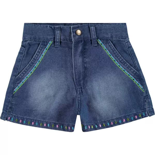 BTween 2-Pack Lightweight Denim Shorts for Girls | Cotton Blend | Sizes 4-16 - Perfect for Comfort, Style, and Summer Fun!