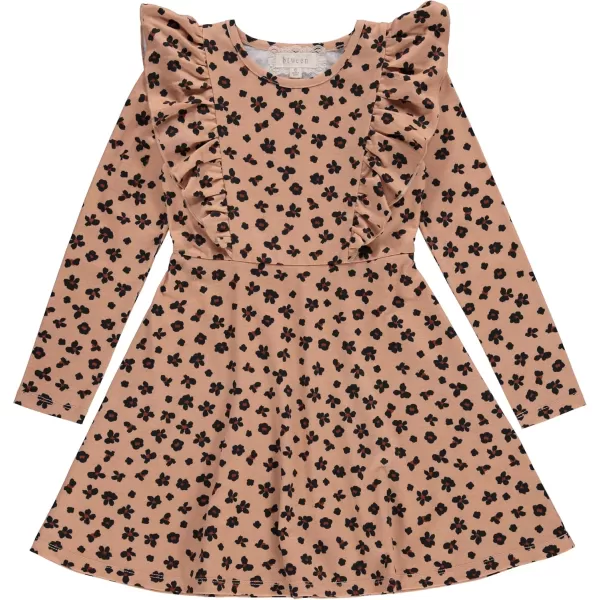BTween 3-PC Girls Summer Dress Set - Short Sleeve Casual Skater Dresses with Stripe &amp; Floral Print