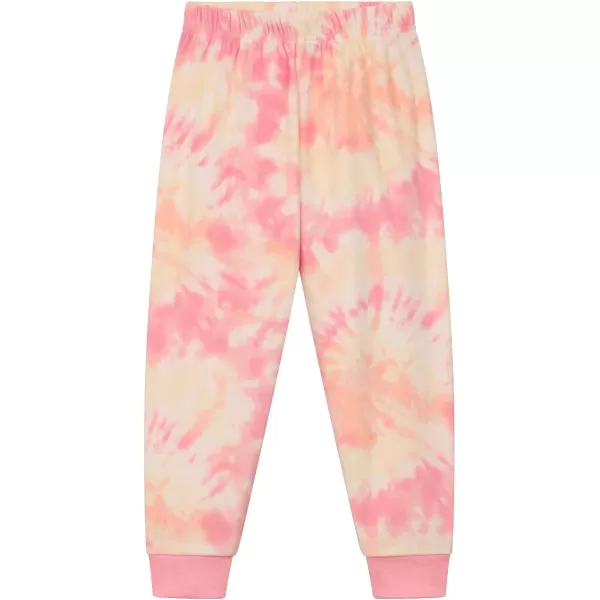 BTween 3-Pack Girls Pajama Pants Soft Fleece and Brushed Jersey Loose Fit Comfortable Lounge Bottoms