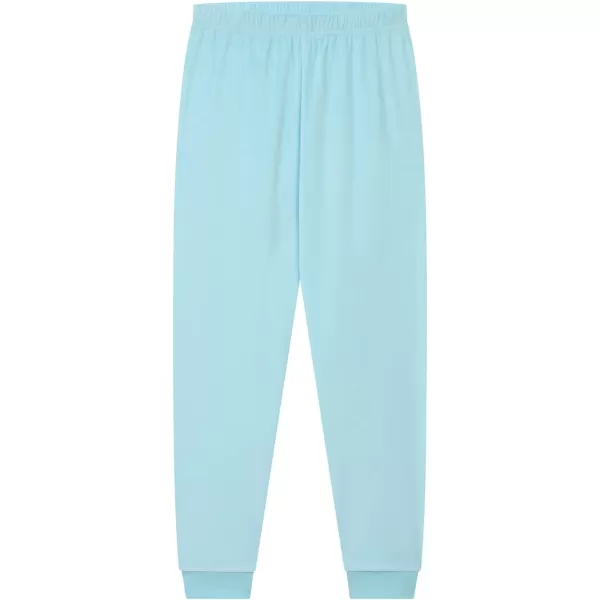 BTween 3-Pack Girls Pajama Pants Soft Fleece and Brushed Jersey Loose Fit Comfortable Lounge Bottoms