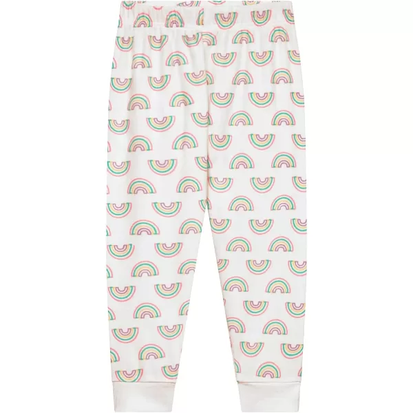 BTween 3-Pack Girls Pajama Pants Soft Fleece and Brushed Jersey Loose Fit Comfortable Lounge Bottoms