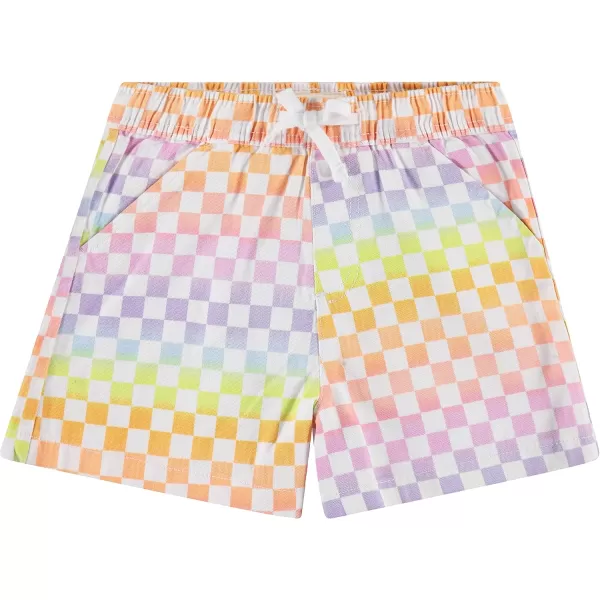 BTween 3-Pack Multicolor Lightweight Woven Shorts for Girls | Cotton Blend | Sizes 4-16 - Ultimate Fun for Everyday Wear