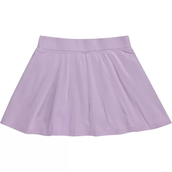 BTween 3 Pack Skorts for Girls - Kids Scooter Skirts - Skirt Layered Shorts with Floral, Solid, Tie Dye or Butterfly Prints