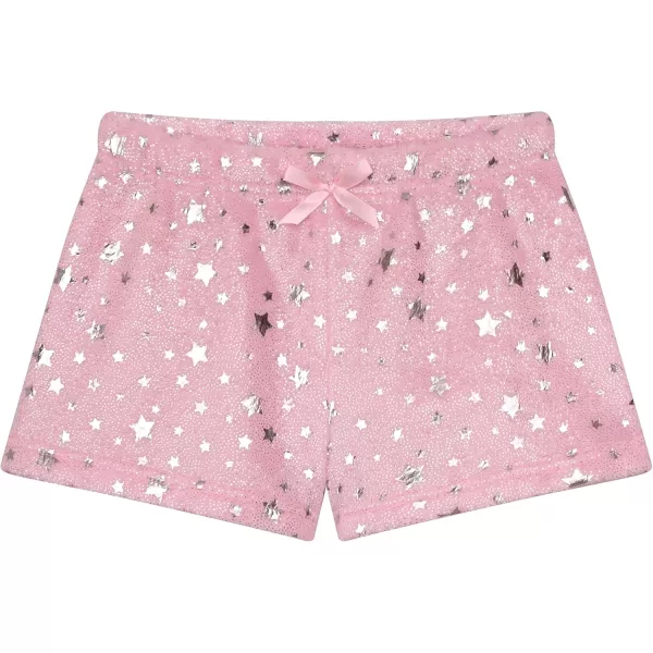 BTween 4-Pack Girls Pajamas, Sleepwear Set with Long &amp; Short Sleeve Shirts, Shorts and Pajama Pants, Matching Kids PJs