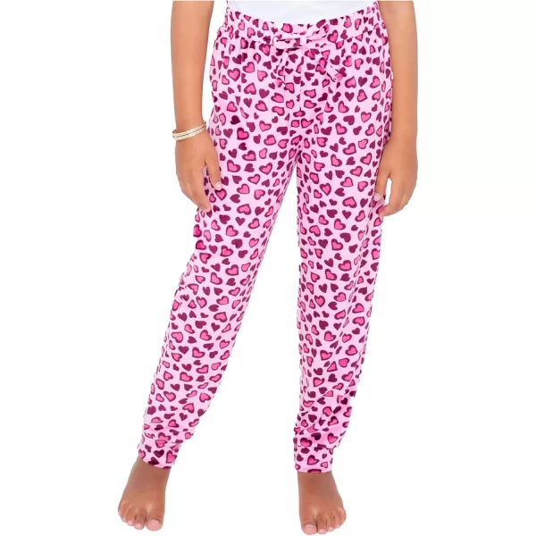 BTween Girl's 3-Pack Velour Jogger Pant Set - Solid, Tie Dye or Camo Sweatpants for Girls