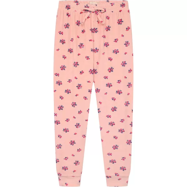 BTween Girl's 3-Pack Velour Jogger Pant Set - Solid, Tie Dye or Camo Sweatpants for Girls