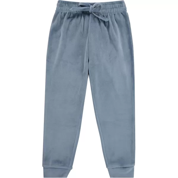 BTween Girl's 3-Pack Velour Jogger Pant Set - Solid, Tie Dye or Camo Sweatpants for Girls