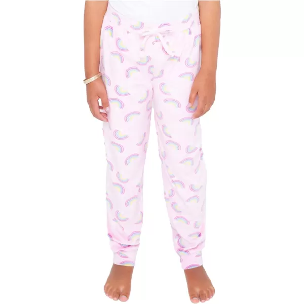 BTween Girl's 3-Pack Velour Jogger Pant Set - Solid, Tie Dye or Camo Sweatpants for Girls