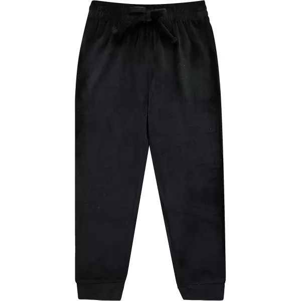 BTween Girl's 3-Pack Velour Jogger Pant Set - Solid, Tie Dye or Camo Sweatpants for Girls