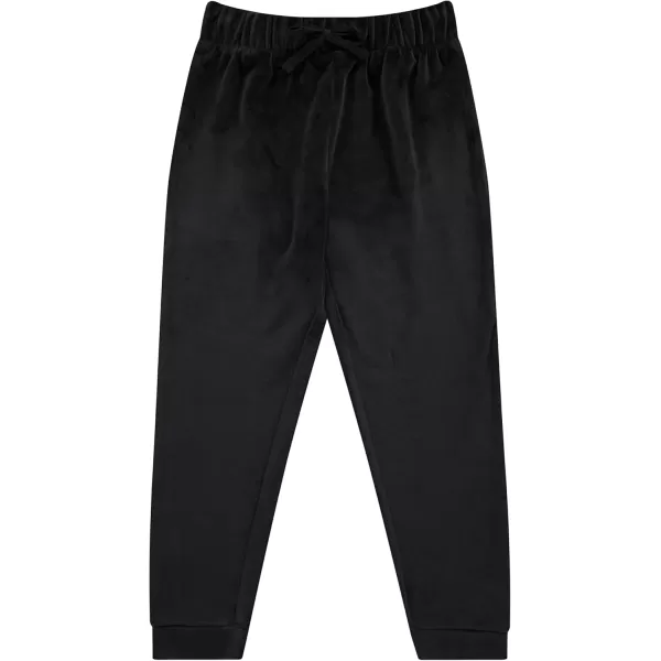BTween Girl's 3-Pack Velour Jogger Pant Set - Solid, Tie Dye or Camo Sweatpants for Girls
