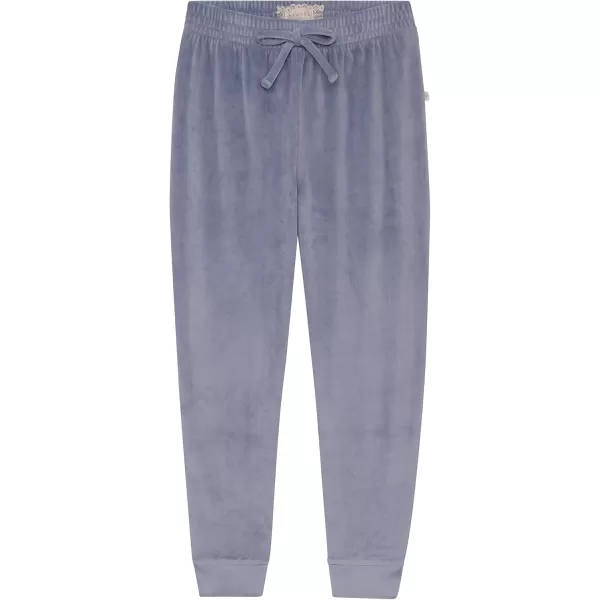 BTween Girl's 3-Pack Velour Jogger Pant Set - Solid, Tie Dye or Camo Sweatpants for Girls