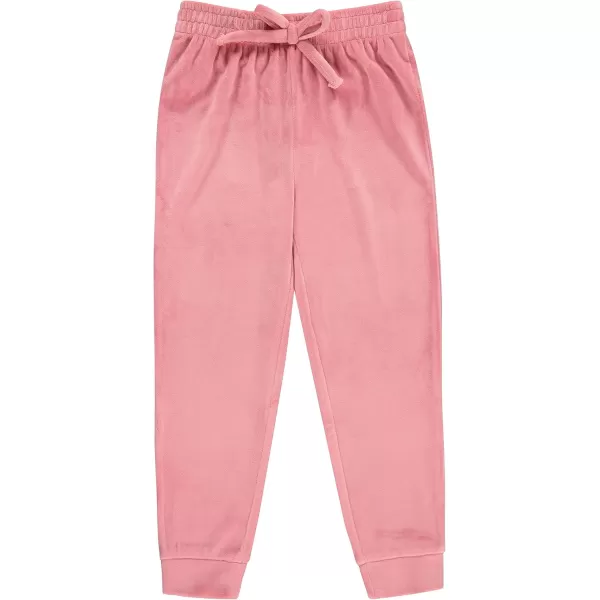 BTween Girl's 3-Pack Velour Jogger Pant Set - Solid, Tie Dye or Camo Sweatpants for Girls