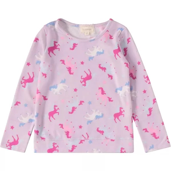 BTween Girls 3 Piece Long Sleeve Crew Neck Pullovers, Fleece Sweatshirt for Youth Kids