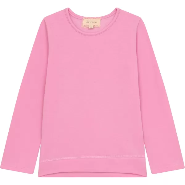 BTween Girls 3 Piece Long Sleeve Crew Neck Pullovers, Fleece Sweatshirt for Youth Kids
