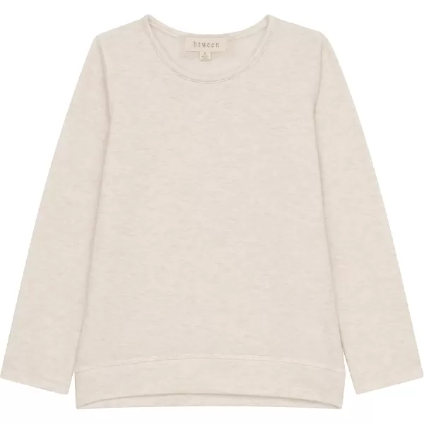 BTween Girls 3 Piece Long Sleeve Crew Neck Pullovers, Fleece Sweatshirt for Youth Kids