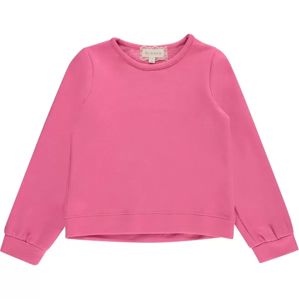 BTween Girls 3 Piece Long Sleeve Crew Neck Pullovers, Fleece Sweatshirt for Youth Kids