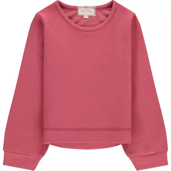 BTween Girls 3 Piece Long Sleeve Crew Neck Pullovers, Fleece Sweatshirt for Youth Kids