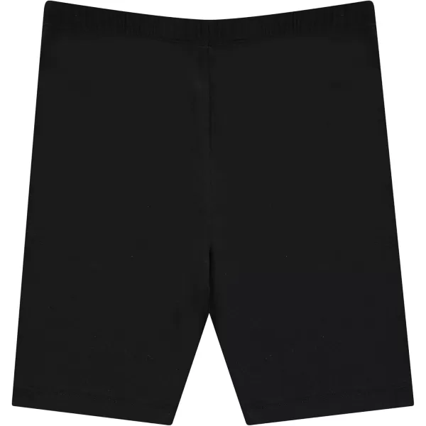 BTween Girls 4 Pack Athletic Bike Shorts, Fashion Short, Workout Clothes for Girls