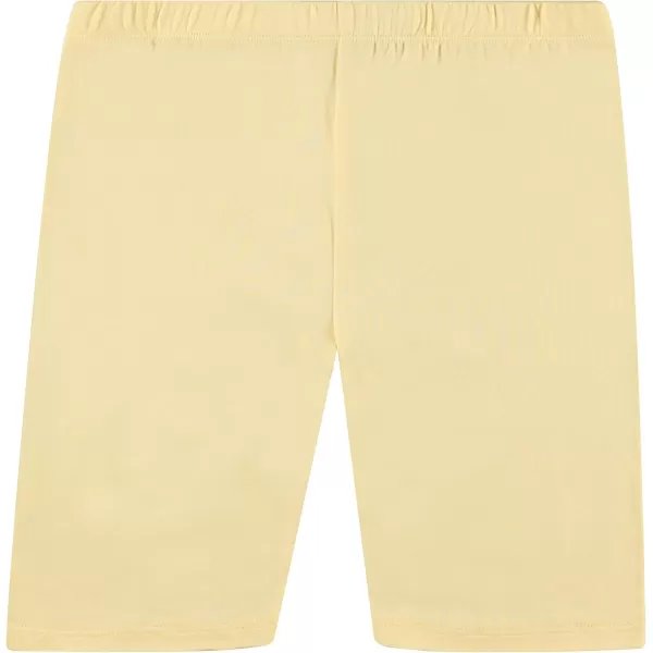 BTween Girls 4 Pack Athletic Bike Shorts, Fashion Short, Workout Clothes for Girls