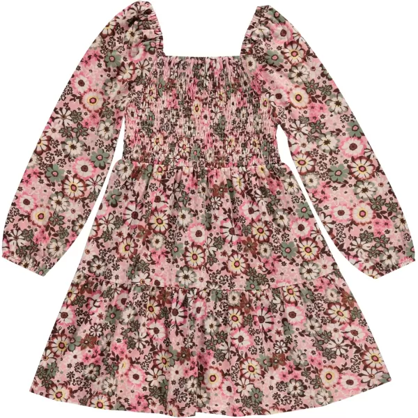 BTween Girls' 4-Pack Fall Outfit: Dress, Skirt, Tee, Leggings, Cotton Blend, Sizes 4-12