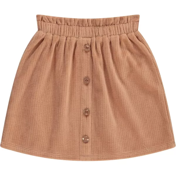BTween Girls' 4-Pack Fall Outfit: Dress, Skirt, Tee, Leggings, Cotton Blend, Sizes 4-12