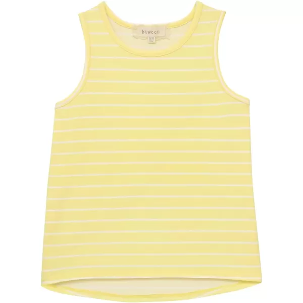 BTween Girls 4 Pack Fashion Summer Tank Top Cotton Blend Clothes Set - Mixed Colors