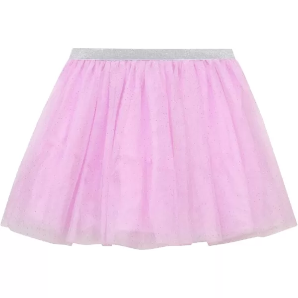 BTween Girls 4 Pack Floral Fashion Summer Clothes Set - Tutu Skirt Tank Top Short Sleeve and Biker Shorts