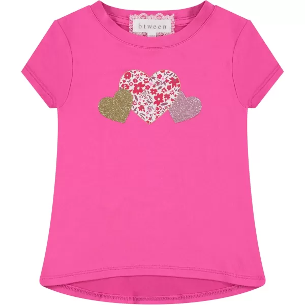 BTween Girls' 4-Piece Outfit Set - Stylish, Fun, and Versatile - Includes Tops, Skirt, and Leggings