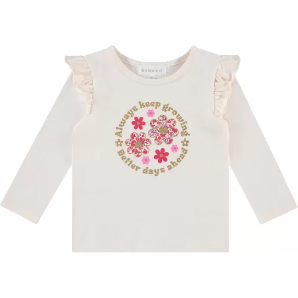 BTween Girls' 4-Piece Outfit Set - Stylish, Fun, and Versatile - Includes Tops, Skirt, and Leggings