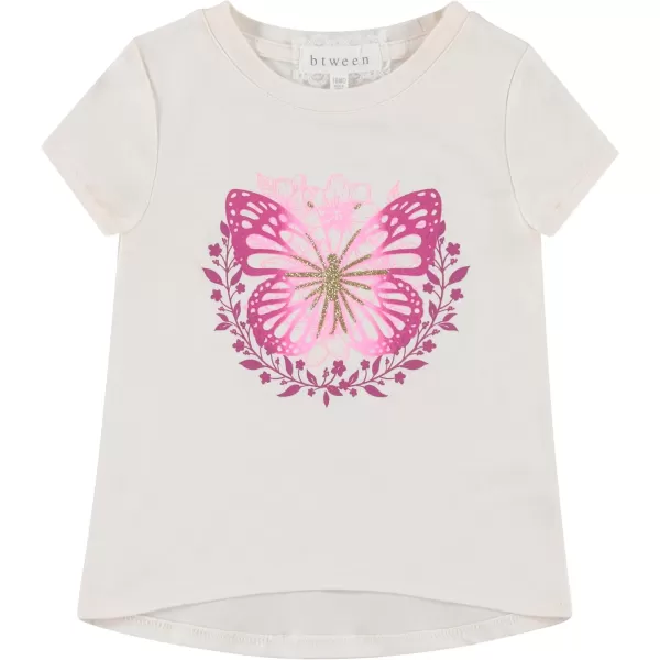 BTween Girls' 4-Piece Outfit Set - Stylish, Fun, and Versatile - Includes Tops, Skirt, and Leggings