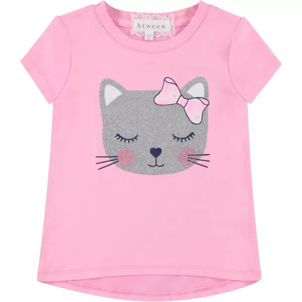 BTween Girls' 4-Piece Outfit Set - Stylish, Fun, and Versatile - Includes Tops, Skirt, and Leggings