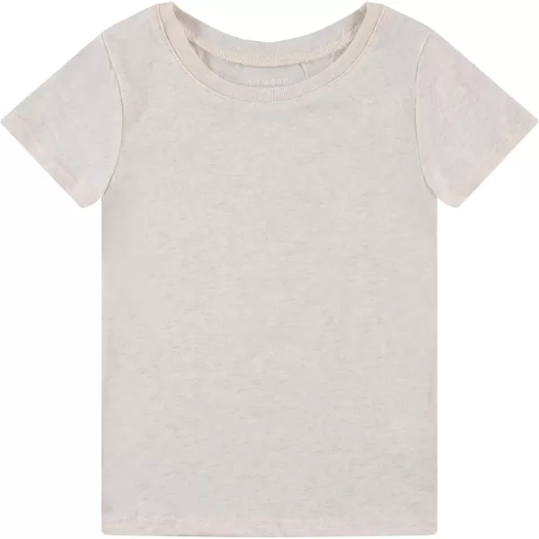 BTween Girls 4-Piece Summer Tops | Fashionable Short Sleeve T-Shirt | Casual Daily Shirt for Kids - Assorted Colors