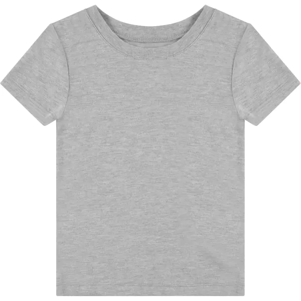 BTween Girls 4-Piece Summer Tops | Fashionable Short Sleeve T-Shirt | Casual Daily Shirt for Kids - Assorted Colors
