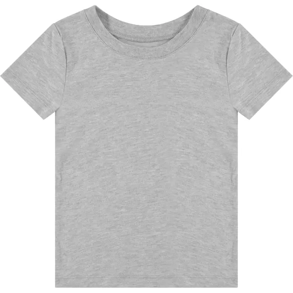 BTween Girls 4-Piece Summer Tops | Fashionable Short Sleeve T-Shirt | Casual Daily Shirt for Kids - Assorted Colors