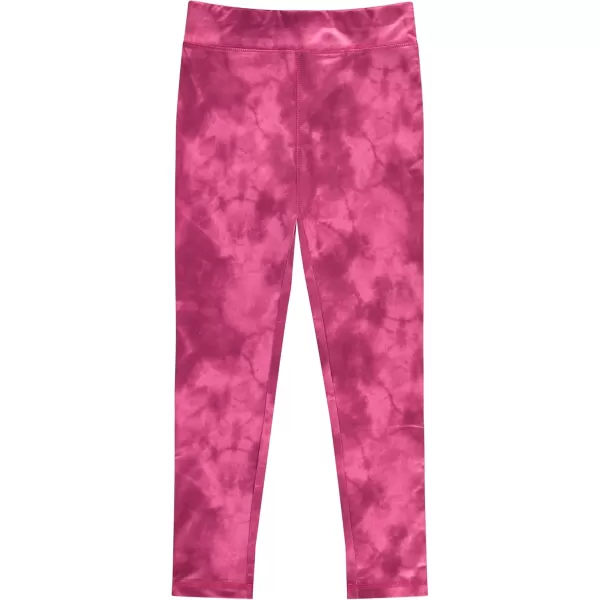 BTween Girls’ 4 pack Leggings Set, Exercise, Sports Tights with Wide Waistband for Girls