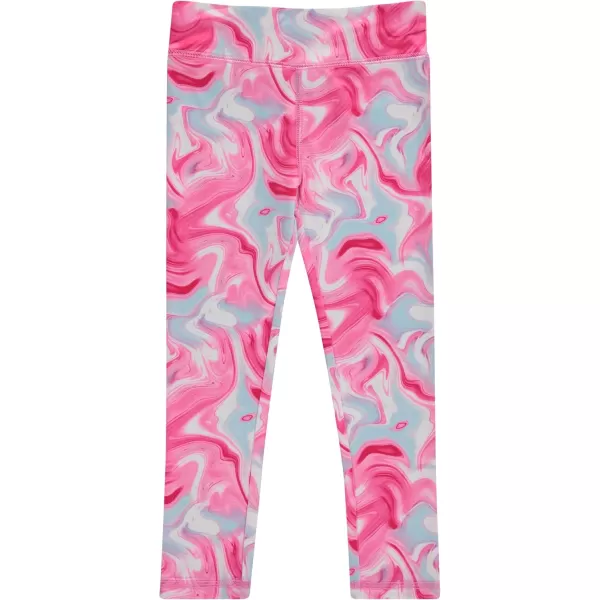 BTween Girls’ 4 pack Leggings Set, Exercise, Sports Tights with Wide Waistband for Girls