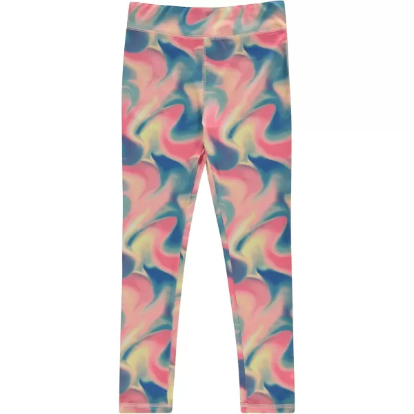 BTween Girls’ 4 pack Leggings Set, Exercise, Sports Tights with Wide Waistband for Girls