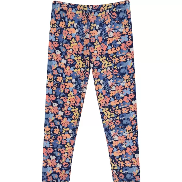 BTween Girls’ 4 pack Leggings Set, Exercise, Sports Tights with Wide Waistband for Girls