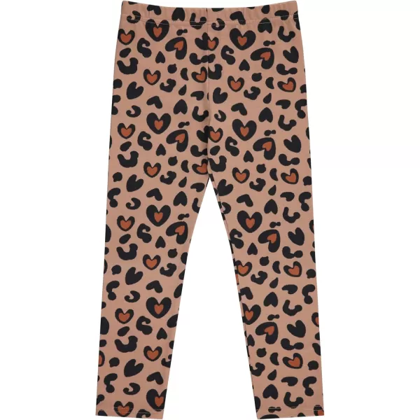BTween Girls’ 4 pack Leggings Set, Exercise, Sports Tights with Wide Waistband for Girls
