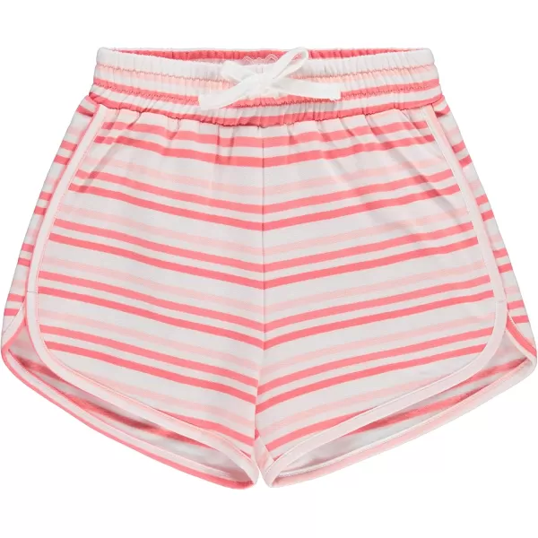 BTween Girls 6-Pack Casual Outfit Bundle with Ruffle Sleeve Tees, Peplum Tank Top, Skirt, Dolphin and Biker Shorts