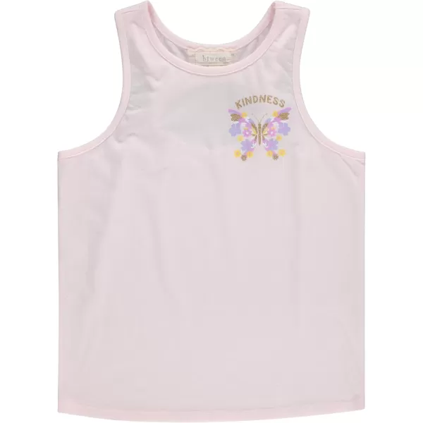BTween Girls 6-Pack Casual Outfit Bundle with Ruffle Sleeve Tees, Peplum Tank Top, Skirt, Dolphin and Biker Shorts
