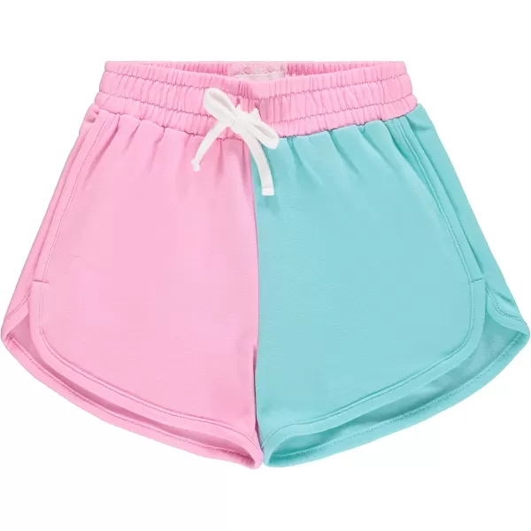 BTween Girls 6-Pack Casual Outfit Bundle with Ruffle Sleeve Tees, Peplum Tank Top, Skirt, Dolphin and Biker Shorts