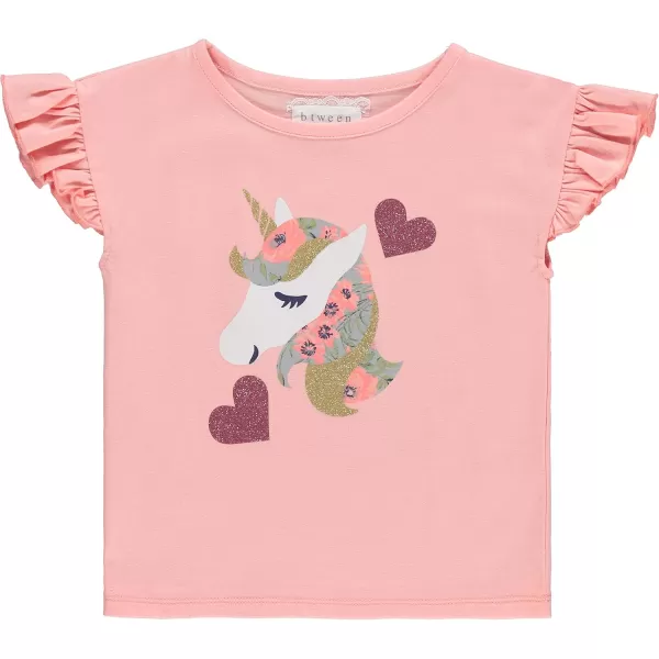 BTween Girls 6-Pack Casual Outfit Bundle with Ruffle Sleeve Tees, Peplum Tank Top, Skirt, Dolphin and Biker Shorts