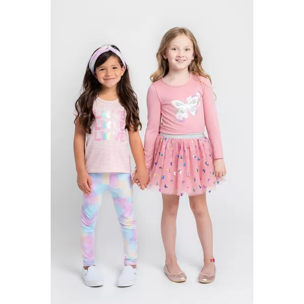BTween Girls Kids Clothing and Accessory Set- 5pc Mix And Match Sets