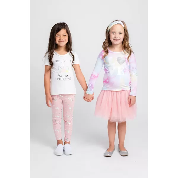 BTween Girls Kids Clothing and Accessory Set- 5pc Mix And Match Sets